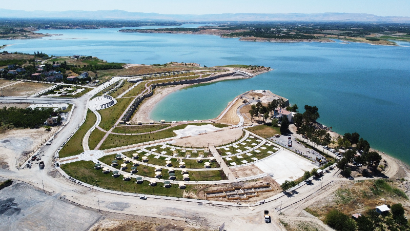 Battalgazi Kırkgöz Sahil Parkı Tamamlandı