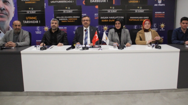 AK Parti Malatya İl Başkanı Ali Bakan'dan 28 Şubat Mesajı!