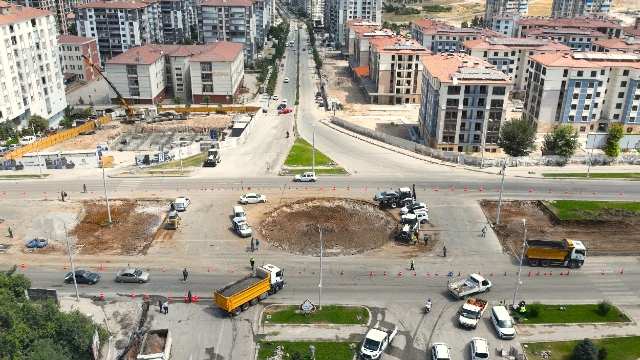 Malatya Trafiği O Kavşakta Yapılan Düzenleme İle Rahatlayacak!