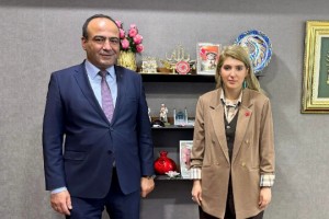 Malatya İl Sağlık Müdürü'nden Milletvekili Ölmeztoprak'a ziyaret
