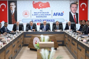 Malatya’da Afet Riski Azaltma Planı Masaya Yatırıldı